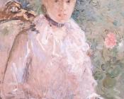 Summer (Young Woman by a Window) - 贝尔特·摩里索特